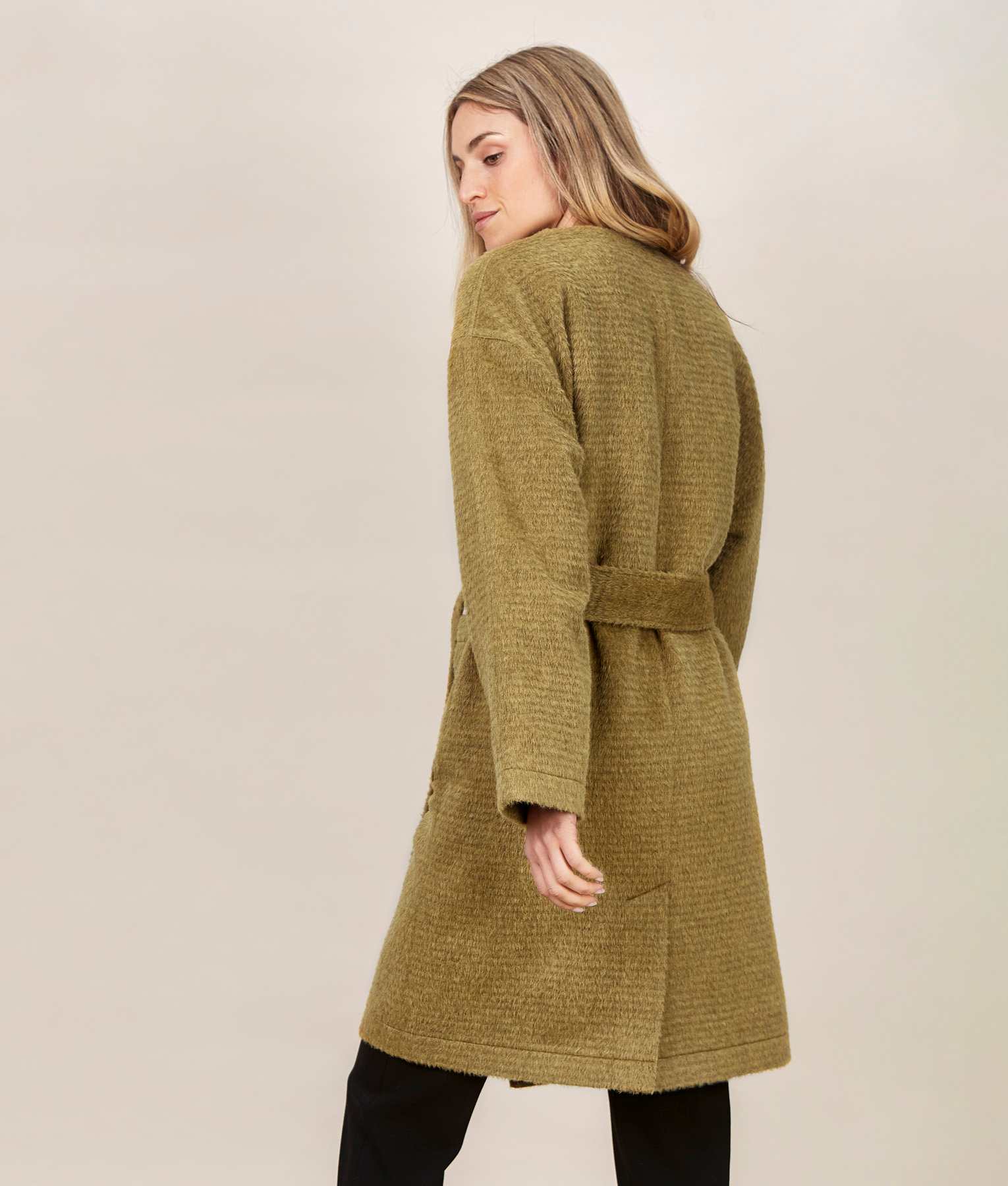 Suri wool coat high quality