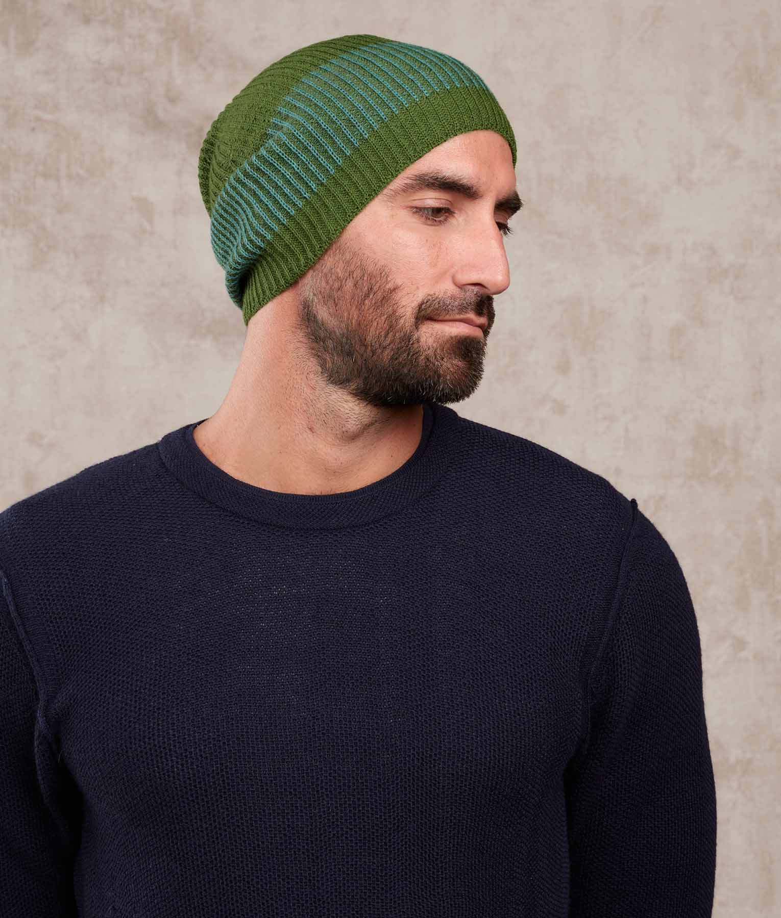 Reversible Ribbed Beanie