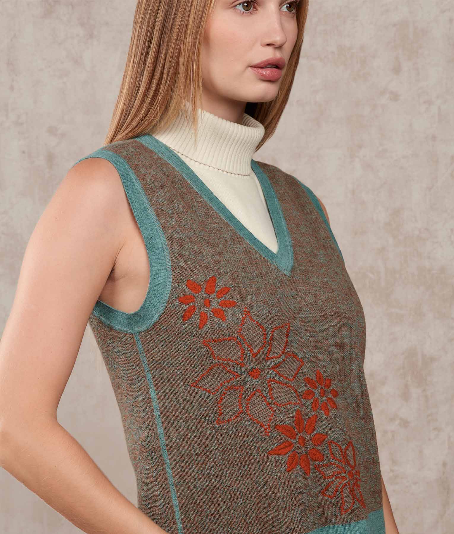 Heart Of Flowers Vest