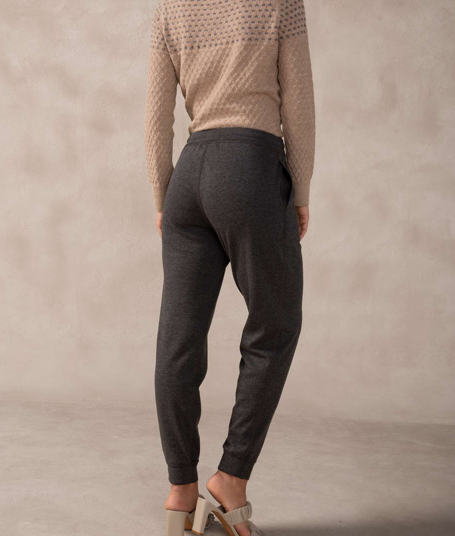 Premium Alpaca and Cotton track pants