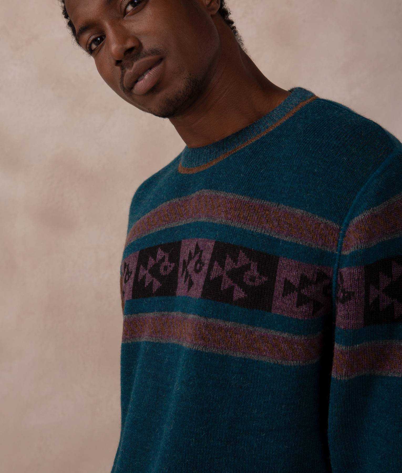 Reversible Rib-Knit Sweater